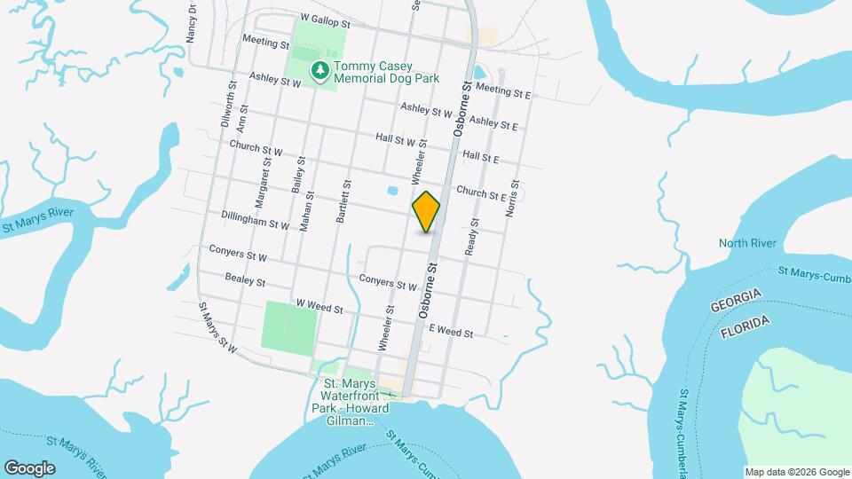 505 Osborne St Map and Location Details