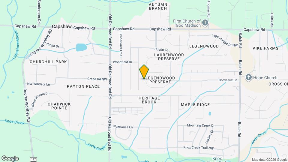 233 Dustin Ln Mapa y Detalles de la Ubicación