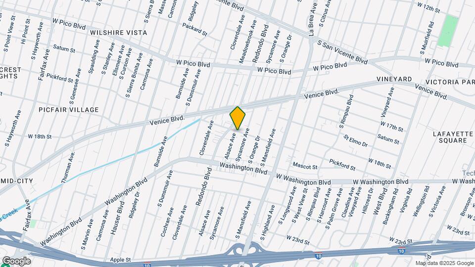 5076-5084 Pickford St Mapa y Detalles de la Ubicación