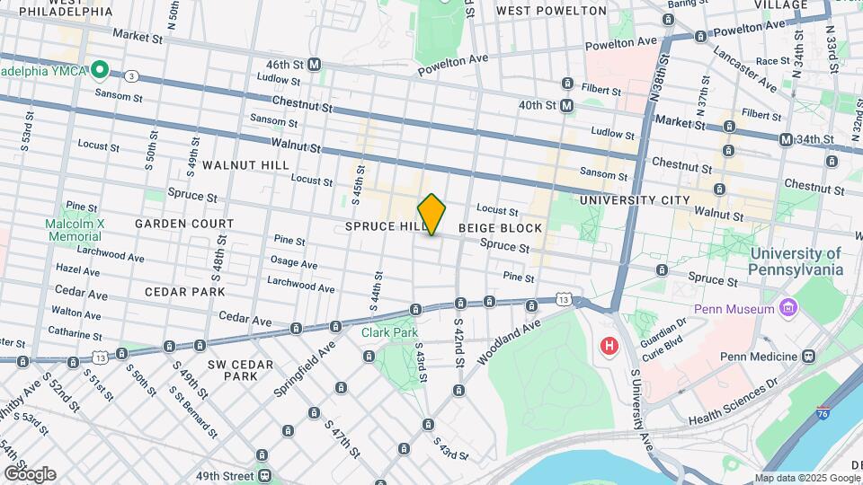 4228 Spruce St Mapa y Detalles de la Ubicación