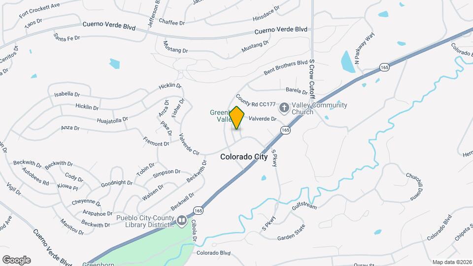 4419 Val Verde Ct Map and Location Details