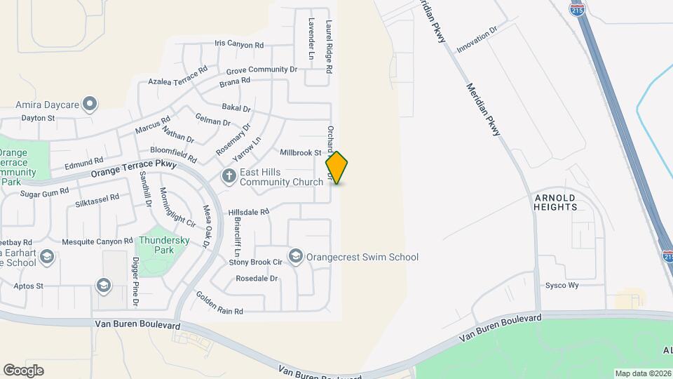 8656 Orchard Park Dr Mapa y Detalles de la Ubicación