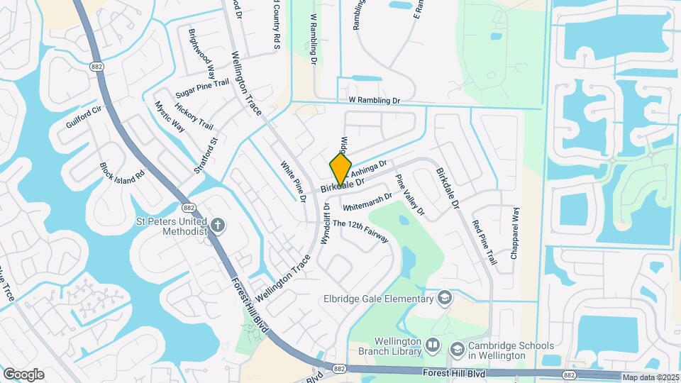 1361 Wyndcliff Dr Map and Location Details