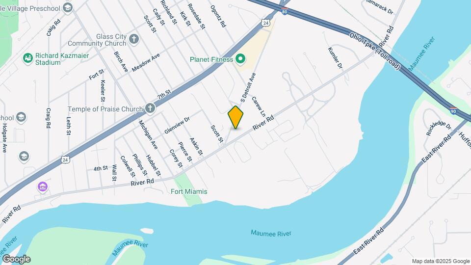2323 River Rd Map and Location Details