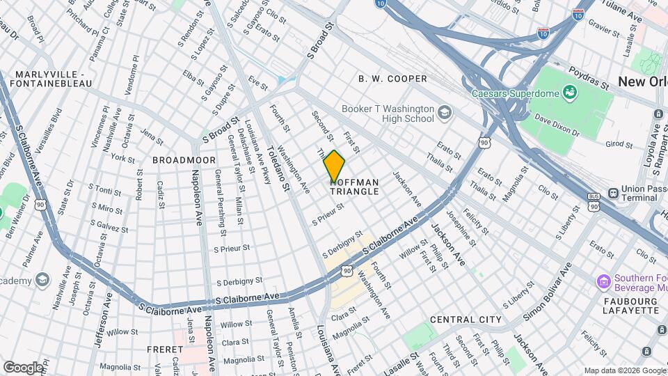 2617 S Johnson St Map and Location Details