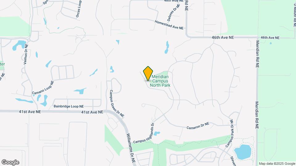 4322 Dudley Dr NE Map and Location Details
