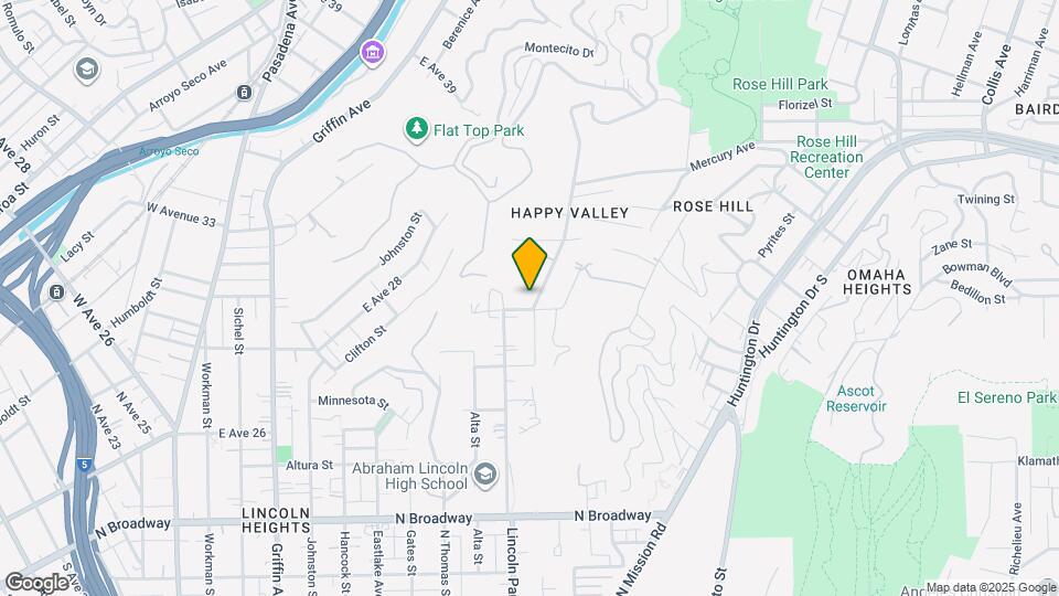 3007 Sierra St Map and Location Details