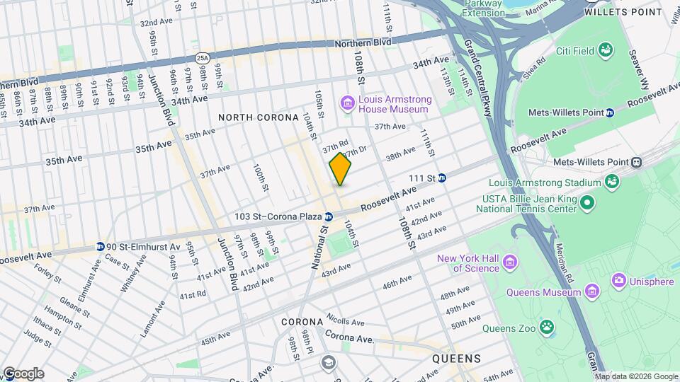 3815 104th St Map and Location Details