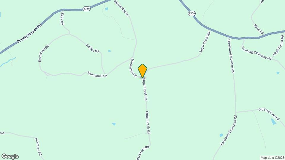 2071 Sugar Creek Rd Map and Location Details