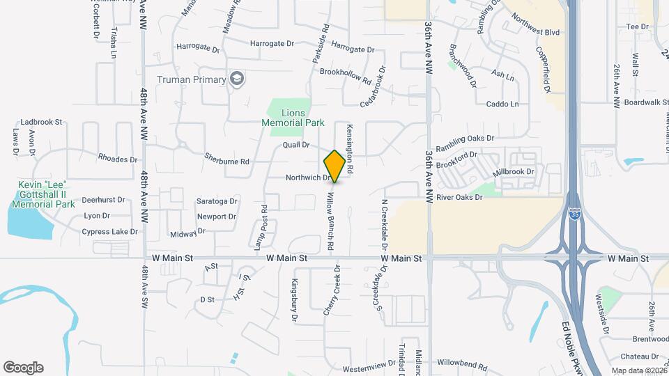 311 Willow Branch Rd Map and Location Details