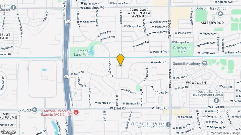 3304 N El Dorado Dr Map and Location Details