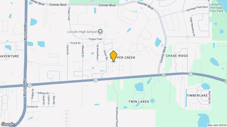 1095 Rockbrook Ct Map and Location Details