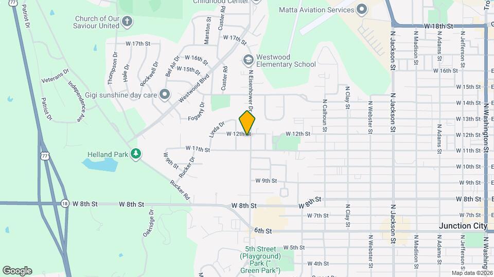 1124 N Eisenhower Dr Map and Location Details