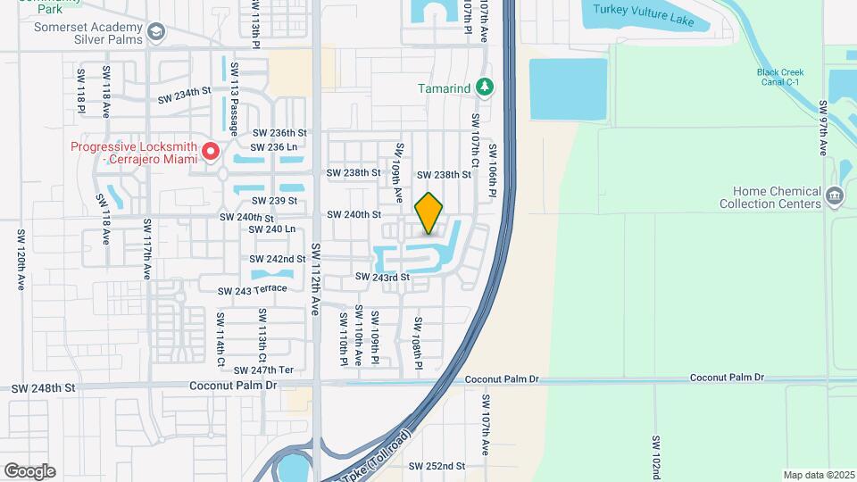 10822 SW 240 Ln Map and Location Details