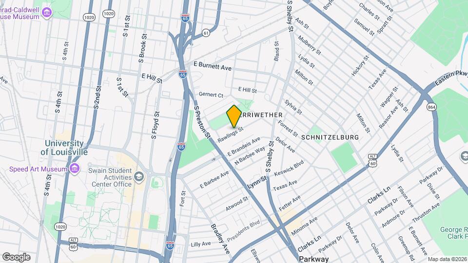 549 Rawlings St Map and Location Details