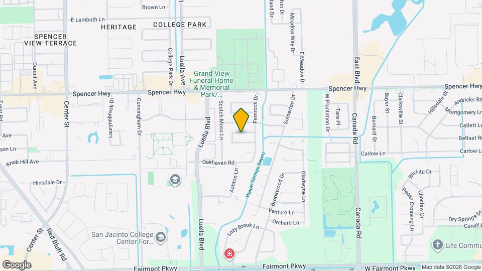 8426 Avington Rd Map and Location Details