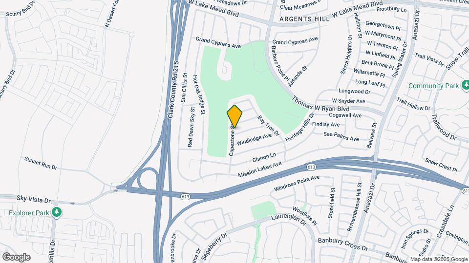 10820 Dover Creek Ave Mapa y Detalles de la Ubicación
