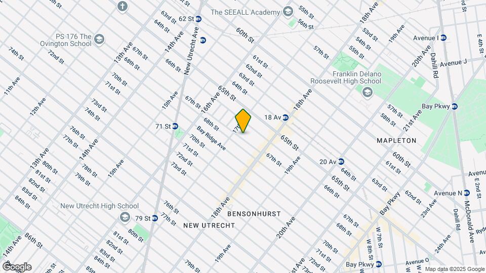 1719 67th St Mapa y Detalles de la Ubicación