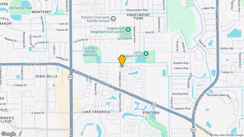 1610 Little River Dr Map and Location Details