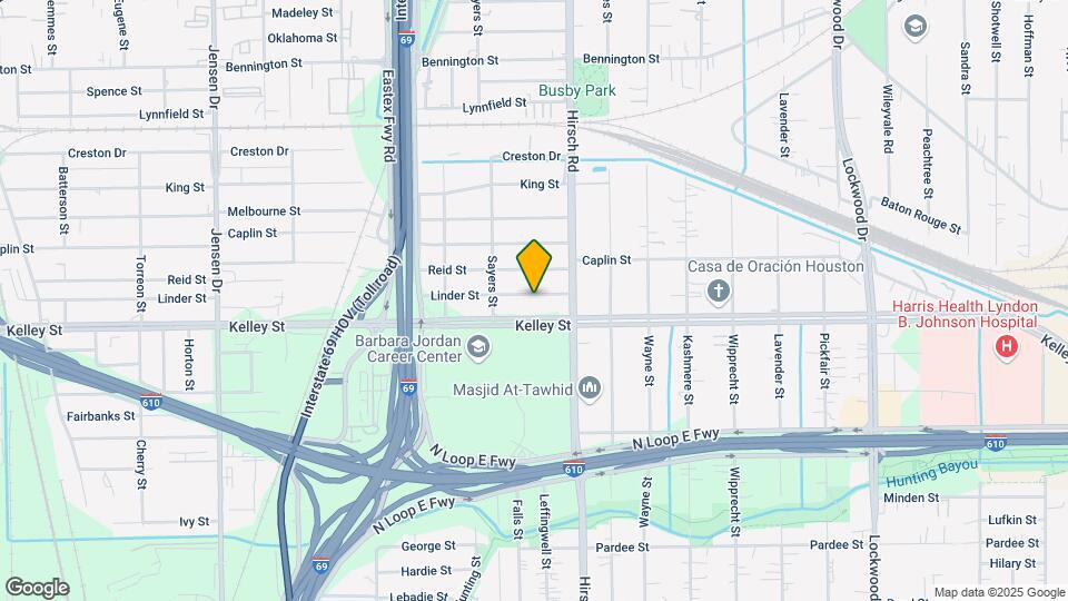4038 Linder St Mapa y Detalles de la Ubicación