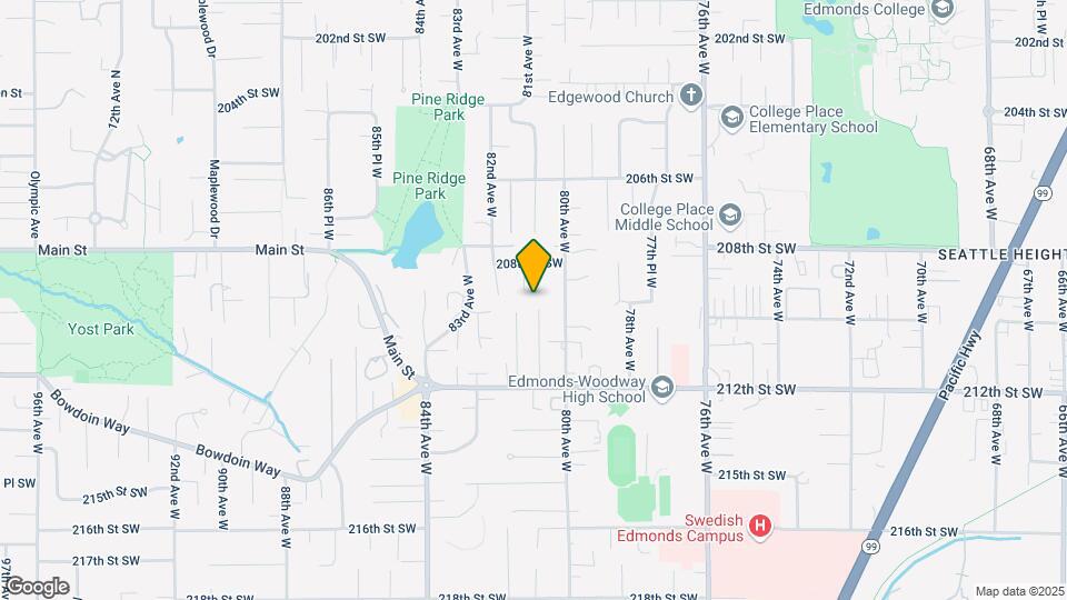 Edmonds 5plex Map and Location Details