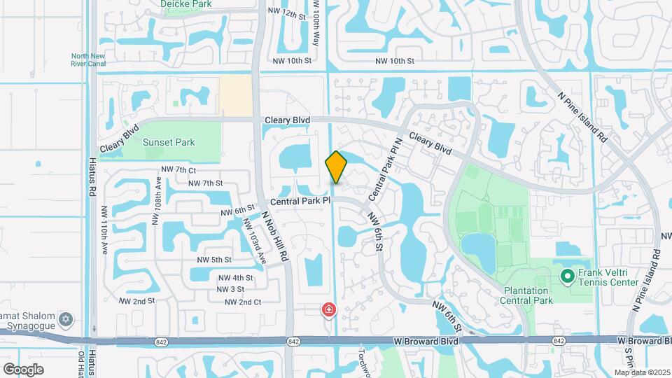 9940 NW 6th Ct Map and Location Details