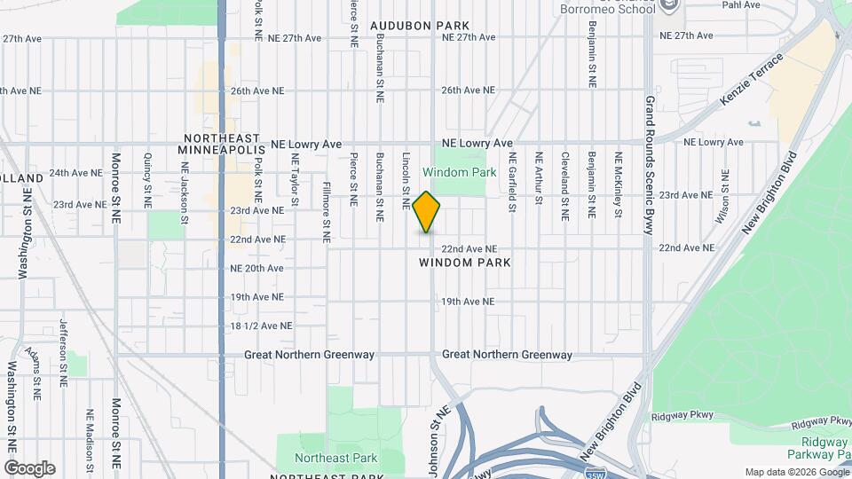2206 Johnson St NE Mapa y Detalles de la Ubicación
