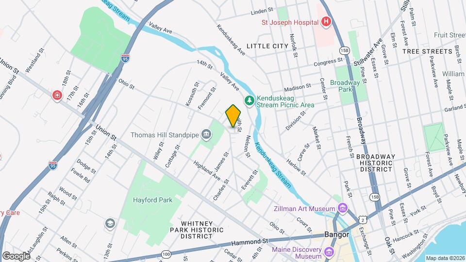 243 Ohio St, Unit apt 1 Map and Location Details