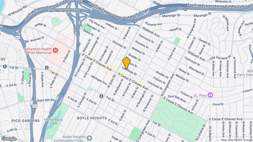 2438 Cincinnati St Map and Location Details