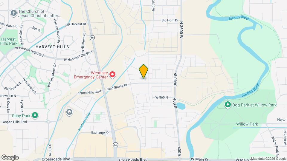 3955 W 740 N Map and Location Details