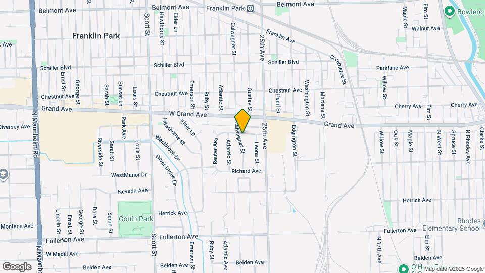 9639 Johanna Ave Map and Location Details