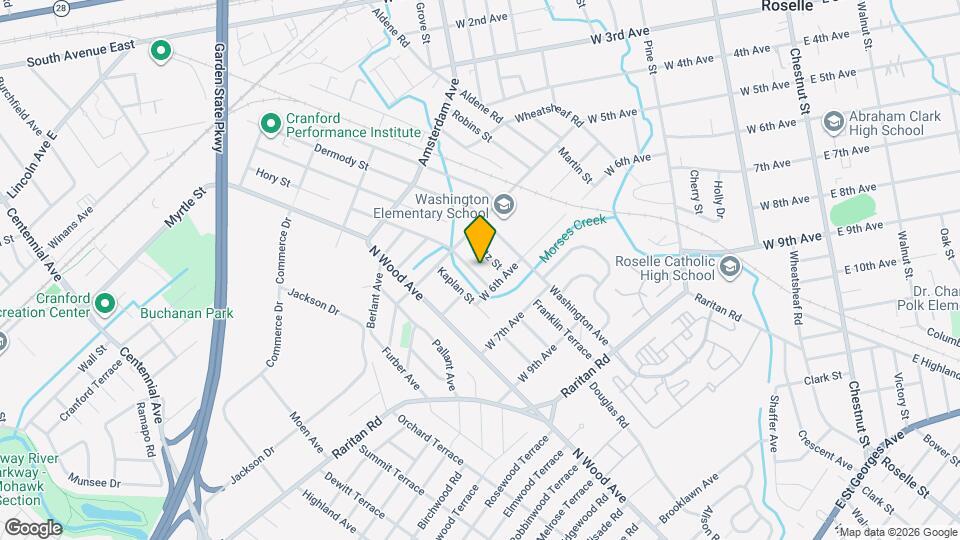 531 Hory St Map and Location Details