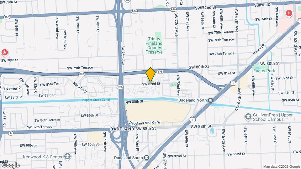 7430 SW 82nd St Map and Location Details