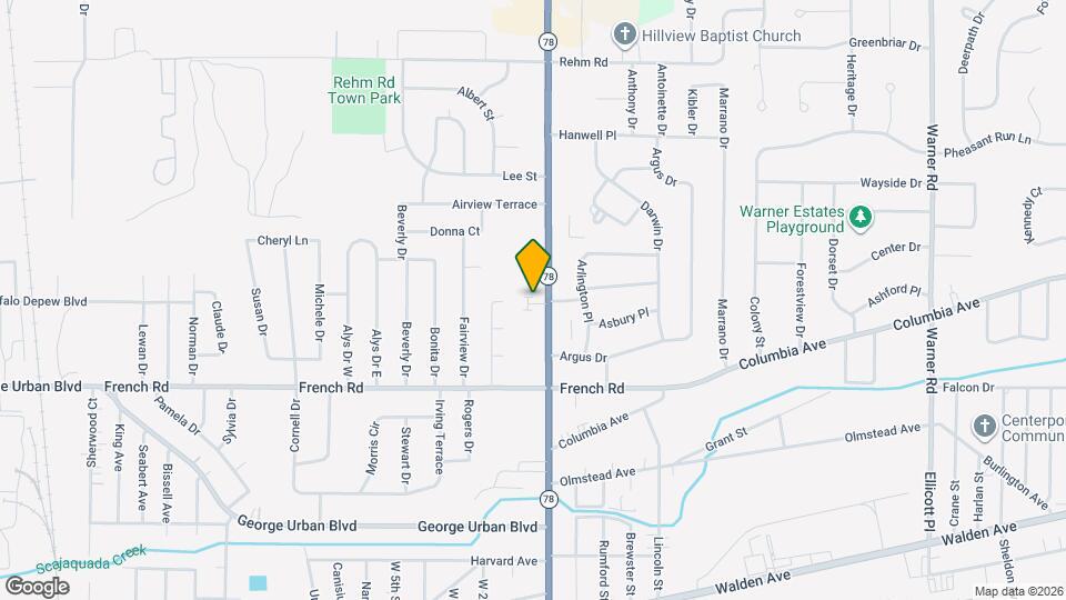 6066 Transit Rd, Unit 4 Map and Location Details