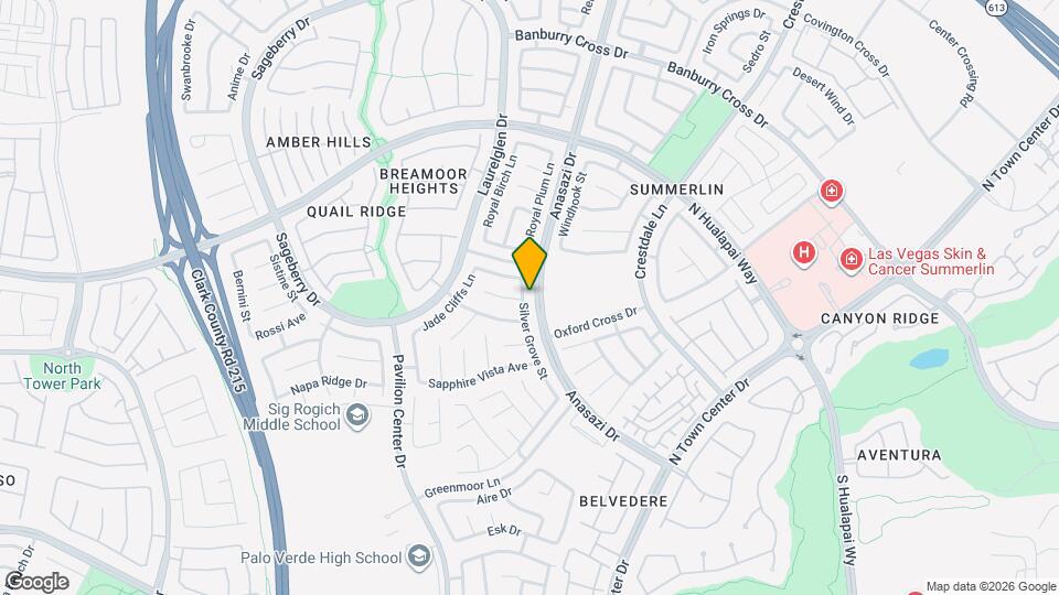 612 Silver Grove St Map and Location Details