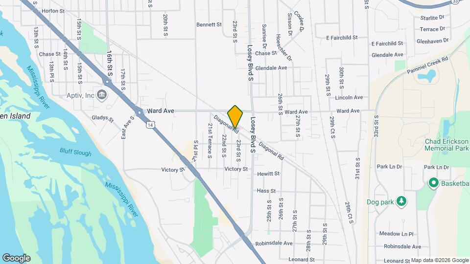 2222 Diagonal Rd Map and Location Details