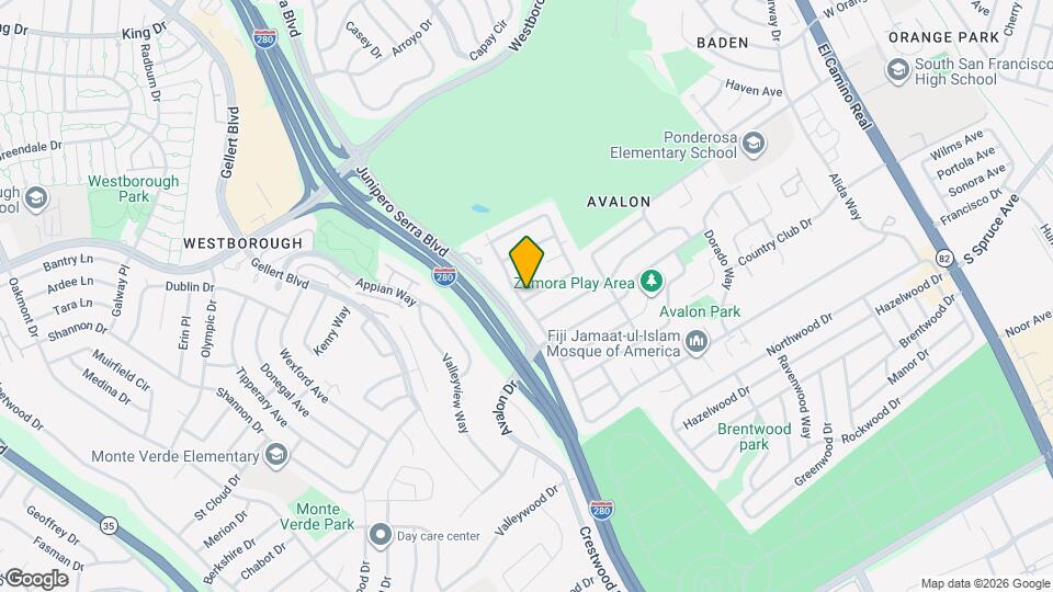 460 Mariposa Dr Map and Location Details