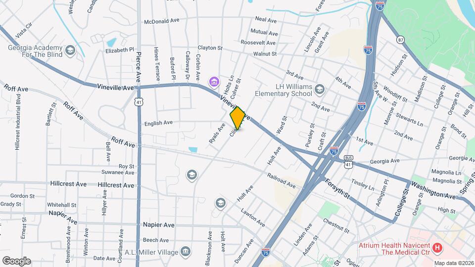 200 Clisby Plz Map and Location Details