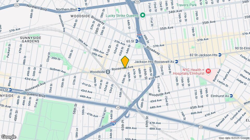39-20 65th St-Unit -1 Map and Location Details