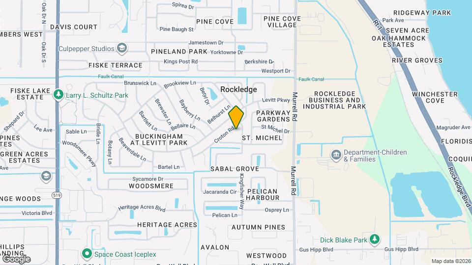 845 Juniper Cir Map and Location Details