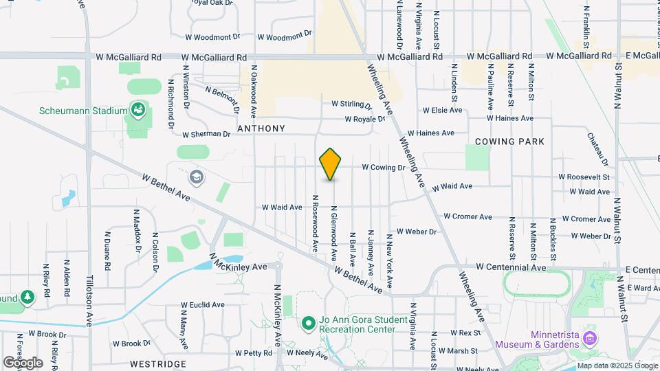2205 N Glenwood Ave Mapa y Detalles de la Ubicación