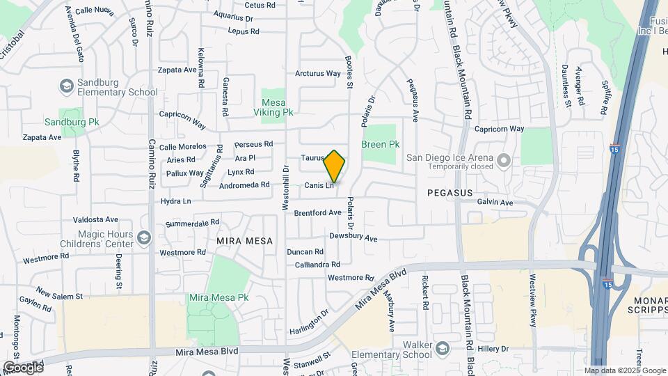 8979 Canis Ln Map and Location Details