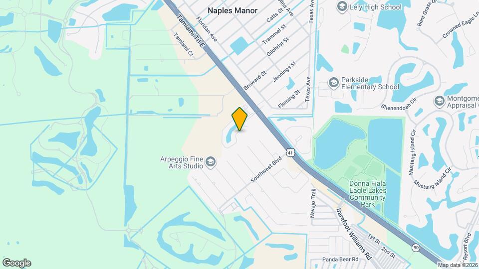 5324 Treetops Dr Map and Location Details