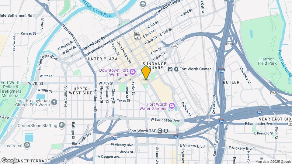 Houston Place Lofts Map and Location Details