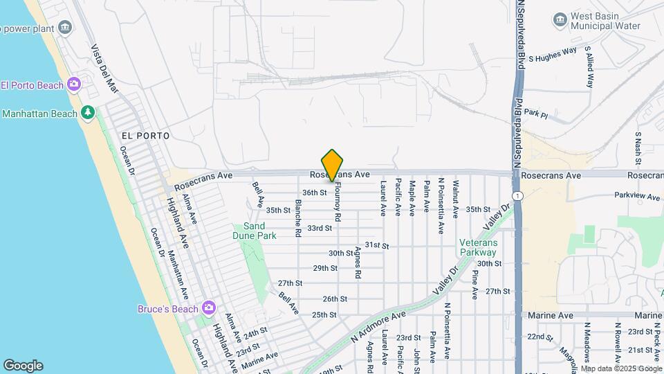 661 36th St Map and Location Details