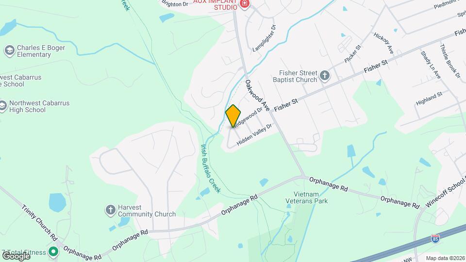 1409 Ridgewood Dr Map and Location Details