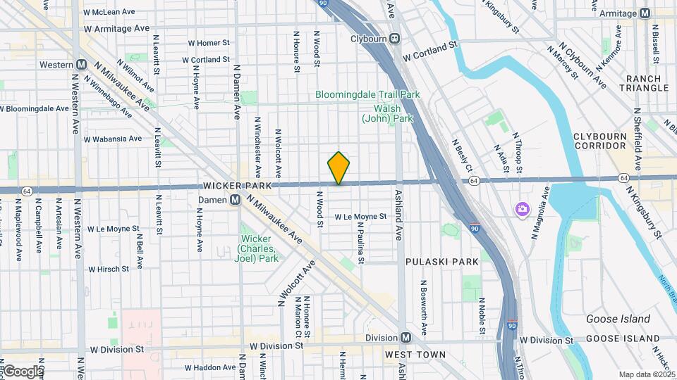 1725 W North Ave Mapa y Detalles de la Ubicación