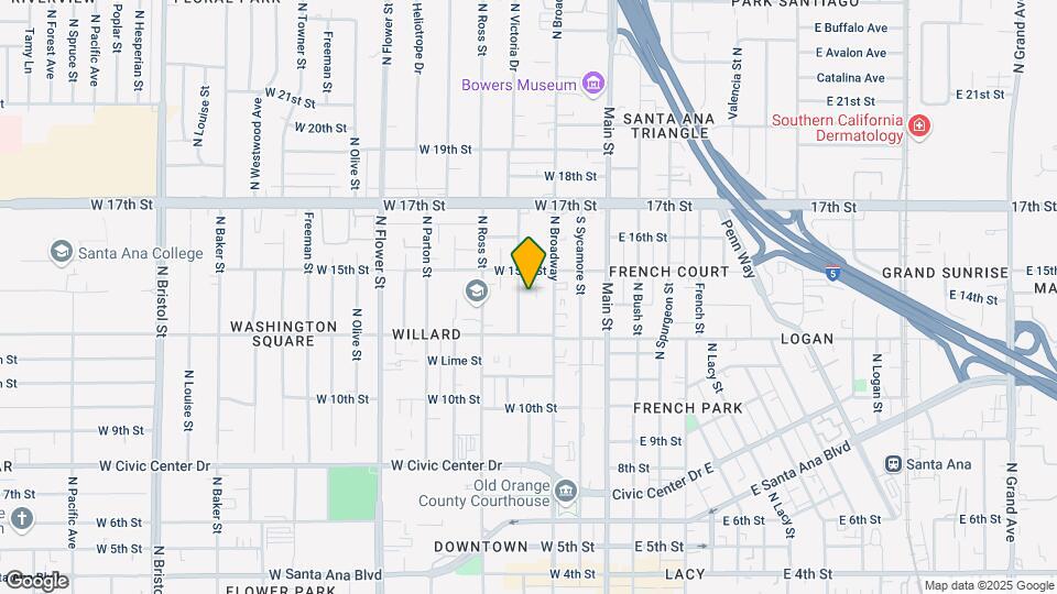 Ross and Durant Apartments Mapa y Detalles de la Ubicación
