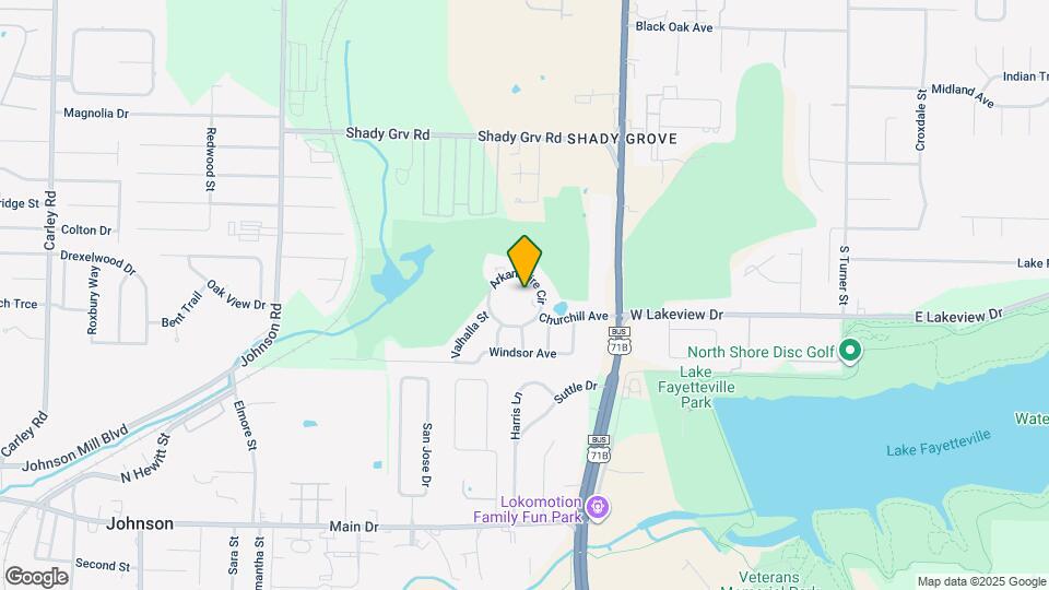 The Gardens at Arkanshire Mapa y Detalles de la Ubicación