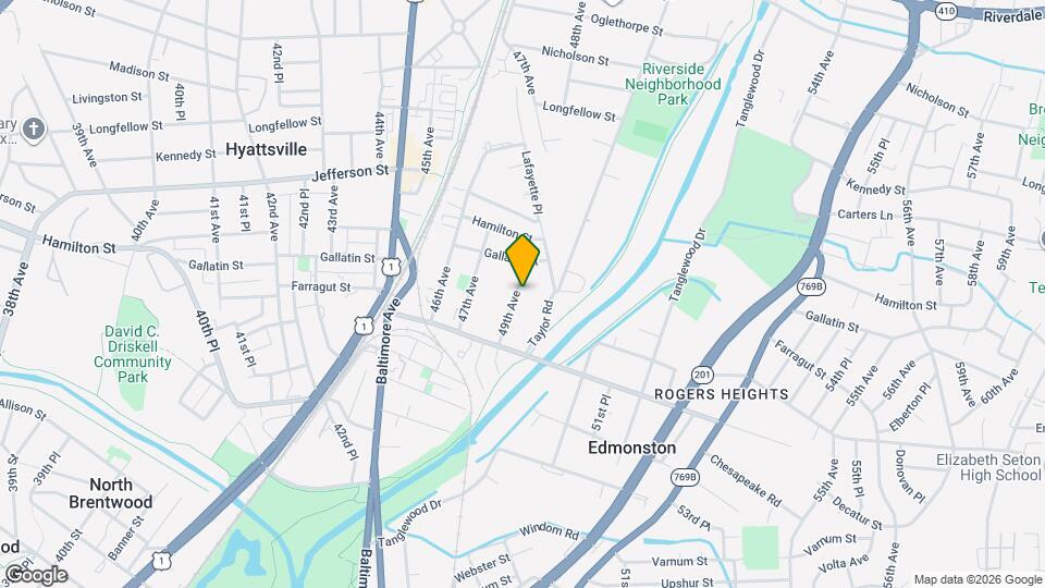 4917 49th Ave Map and Location Details